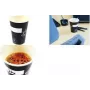 KANGARO Eco Pappbecher 180 ml Schwarz/Weiß Heiß- & Kaltgetränke (1 Stk) K-157001