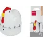 Metaltex Coccodè Mechanischer Küchentimer, Hahn-Design, Rot, 60 Minuten 259228014