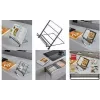 Metaltex Tokyo LAVA Kochbuchhalter Mattschwarz 352918000