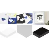 Kangaro Schaumstoffplatte DIN A4 3 mm Weiß Beidseitig Mattes Papier Polystyrol 1 Stück K-0073-004
