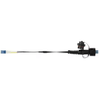 ACT 10m Singlemode OS2 Duplex LWL Patchkabel LC auf IP67 LC 9/125µm Gelb RL7310