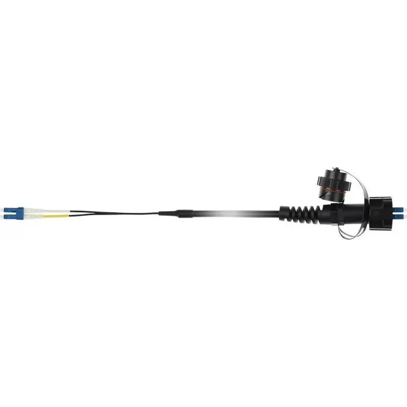 ACT 10m Singlemode OS2 Duplex LWL Patchkabel LC auf IP67 LC 9/125µm Gelb RL7310