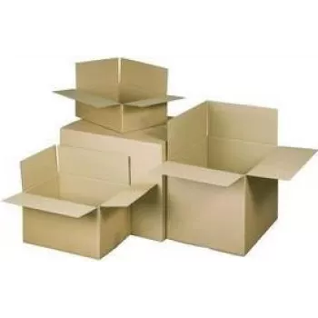 RAADHUIS Wellpappkarton 200 x 200 x 110 mm, einwellig, braun – 1 Stück (RD-351126-10)