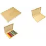 KANGARO K-830060 Holzstifthalter, 280 x 200 x 30 mm, Natur