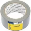 RAADHUIS Gewebeband, 50 mm x 50 m, silbernes Klebeband für Reparaturen, handabreißbar – 1 Rolle (RD-351312)