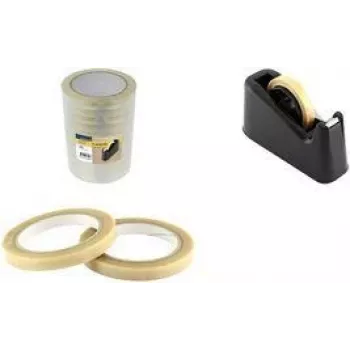 RAADHUIS Klebeband, 19 mm x 66 m, Polypropylen, Transparent, Leise abrollend, 1 Rolle (RD-351353-8)