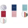 MIQUELRIUS Collegeblock Notizbuch EMOTIONS, DIN A5, Rosa kariert, 120 Blatt, 90 g/m², Spiralbindung (MR46093)