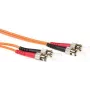 ACT 0,5m LSZH Multimode 62,5/125 OM1 LWL-Patchkabel Duplex ST/ST (RL1000)