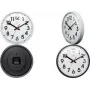 NEXTIME NXT Quarz-Wanduhr 260 mm weißes Zifferblatt schwarze Ziffern Kunststoffgehäuse 7308WI