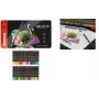 Kores KOLORES SELECTION Dreieckige Buntstifte, 72-teiliges Set im Lindenholz-Etui BB93372