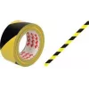 RAADHUIS Bodenmarkierungsband, 50 mm x 33 m, Schwarz/Gelb PVC, 1 Rolle RD-351142-3