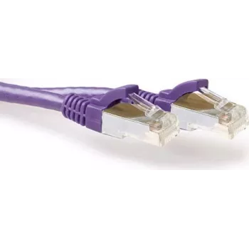 ACT FB2305 5m Cat6a S/FTP LSZH Netzwerk-Patchkabel, Violett