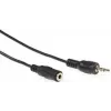 ACT AK2031 Audiokabel 5 m 3,5 mm Stecker auf Stecker Schwarz