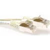 ACT Elfenbein 3m S/FTP CAT6A Snagless Patchkabel (FB6003)