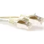 ACT Elfenbein 3m S/FTP CAT6A Snagless Patchkabel (FB6003)