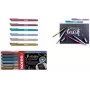 Kores Fasermaler Brush Tip Marker Metallic Style Brushpen in Metallic-Farben, Pinselspitze, Ideal für Kunst und Basteln - 1 Stück (M21461)