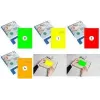 RILLPRINT B84223 Fluoreszierend Rote A5 Selbstklebende Etiketten, 210 x 148 mm, 1 Blatt, für Tintenstrahl-/Laser-/Farblaserdrucker