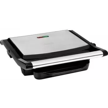 Princess Panini Elektrischer Kontaktgrill Silber, Schwarz (01.112415.01.001)