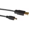 ACT SB2413 USB 2.0 Kabel 3 m USB-A Stecker auf Mini-USB B Stecker Schwarz
