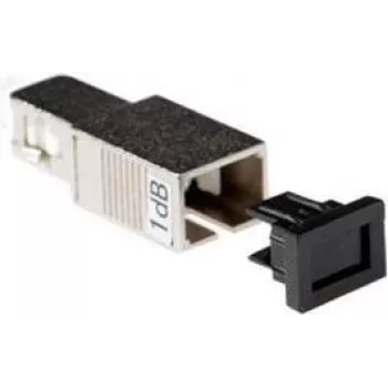 ACT SC Glasfaser-Dämpfungsglied 5 dB Single-Mode SC/UPC Metallgehäuse EA4005
