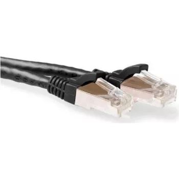 ACT 15m CAT6a S/FTP Snagless Patchkabel, Schwarz FB6915