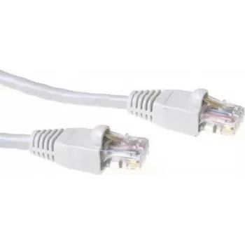 ACT IB6300 Cat5e U/UTP Netzwerk-Patchkabel 0,5m Elfenbein
