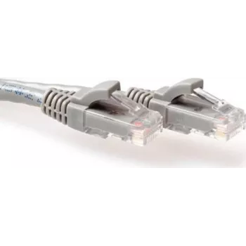 ACT Graues 0,25 m U/UTP CAT6 Snagless Patchkabel mit RJ45-Steckern (IS8052)