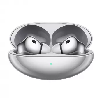 HUAWEI FreeBuds Neo Stellar Silver kabellose Ohrhörer mit Ladeetui, Bluetooth 5.3, IP54
