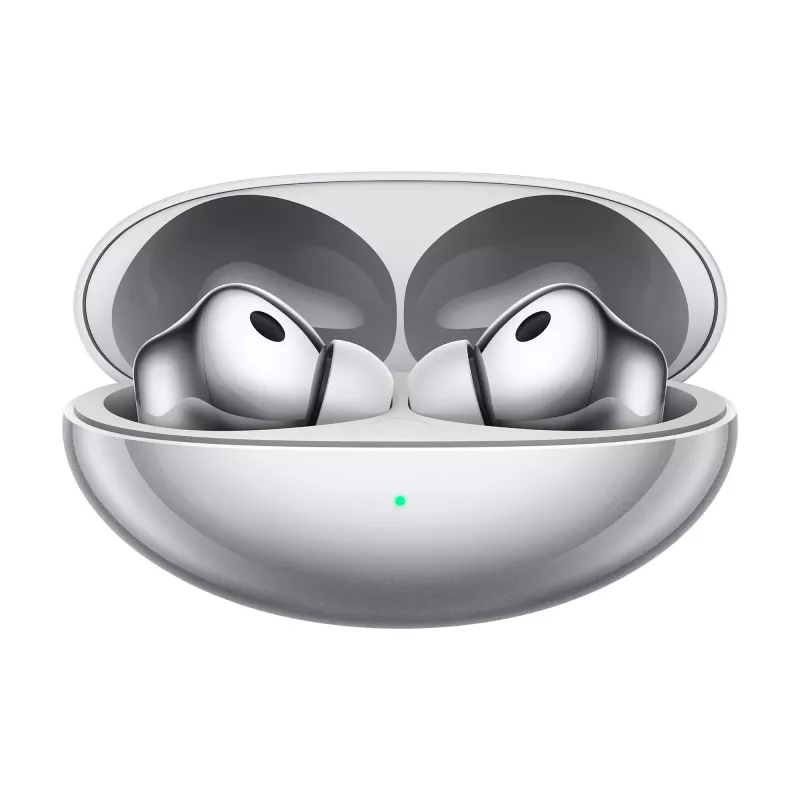 HUAWEI FreeBuds Neo Stellar Silver kabellose Ohrhörer mit Ladeetui, Bluetooth 5.3, IP54