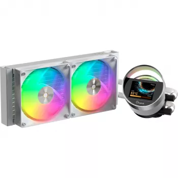 Ocypus Sigma L24 ARGB Weiß 240mm Flüssig-CPU-Kühler