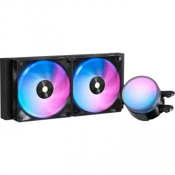 Ocypus Delta L24 ARGB V2 240mm All-in-One Flüssigkeits-CPU-Kühler - Schwarz
