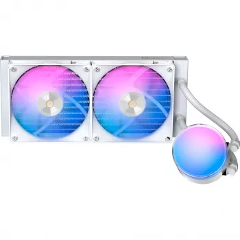 Ocypus Delta L24 ARGB V2 Weiß 240mm AIO Flüssigkeits-CPU-Kühler