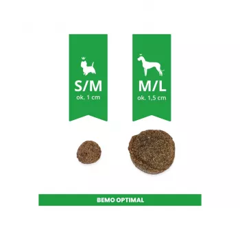 BEMO Optimal Kalb & Gemüse Medium/Large - Trockenfutter für Hunde - 15kg