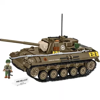 COBI Klocki M18 Hellcat 1026 Bausteine Konstruktionsset