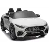 LEAN CARS Mercedes AMG SL63 batteriebetriebenes Aufsitzauto Weiß
