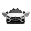 LEAN CARS Mercedes AMG SL63 batteriebetriebenes Aufsitzauto Weiß