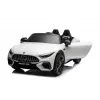LEAN CARS Mercedes AMG SL63 batteriebetriebenes Aufsitzauto Weiß