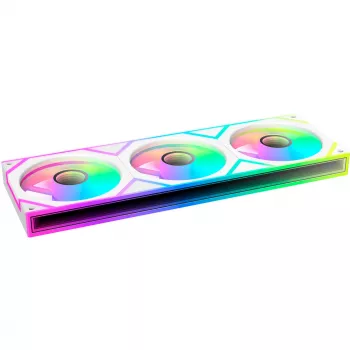 OCYPUS Gamma F36 ARGB Weiß Reverse 360mm AIO Flüssig-CPU-Kühler