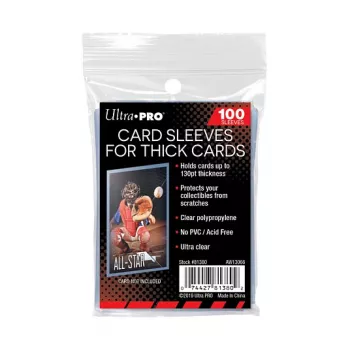 Ultra Pro Soft Kartenhüllen 100x152mm (100er-Pack) 157325