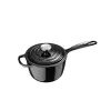 LE CREUSET Gusseisen-Saucepan 16cm 1,5L Schwarz