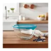 PYREX Glas Rührschüssel mit Deckel 2,3L Ø21cm