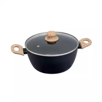 PYREX Cook & Care Kochtopf mit Deckel 24 cm 4,1 L Edelstahl