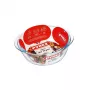 PYREX Glasbehälter für Heißluftfritteusen Ø18cm/1L