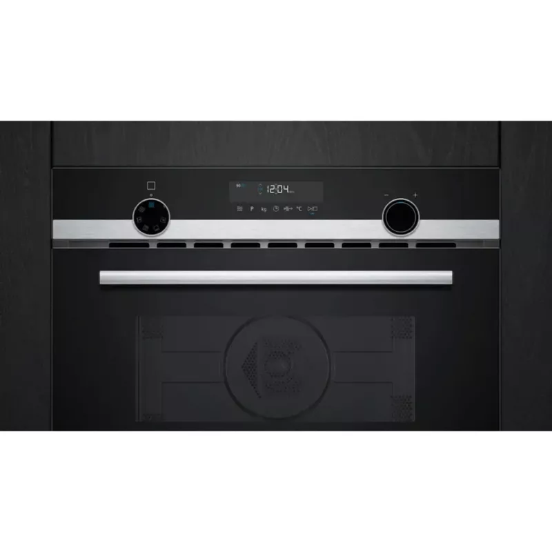 Siemens CM585AGS1 iQ500 Einbau-Mikrowelle Schwarz/Edelstahl