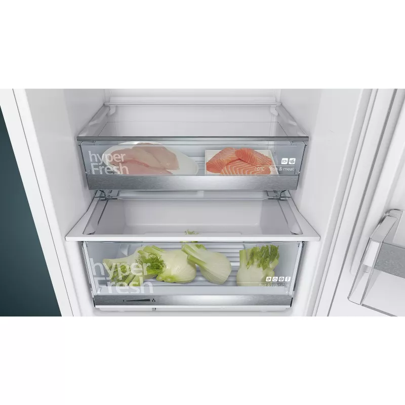 Siemens KG39EAWCA iQ500 Freistehende Kühl-Gefrier-Kombination 201 cm Höhe Energieeffizienzklasse C Weiß