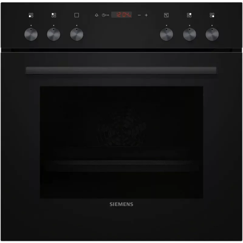 Siemens EQ110KAVB Einbau-Backofen- und Kochfeld-Set, 71 L, Glaskeramik-Kochfeld, Edelstahl