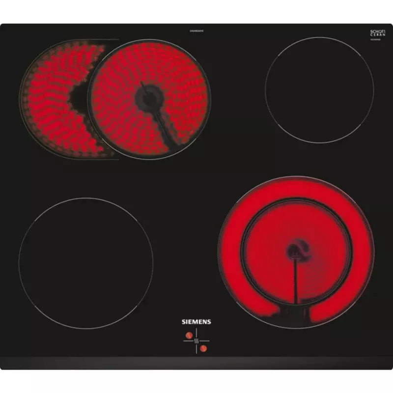 Siemens EQ110KAVB Einbau-Backofen- und Kochfeld-Set, 71 L, Glaskeramik-Kochfeld, Edelstahl