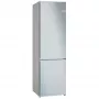 Bosch KGN392LBF Serie 4 freistehende Kühl-Gefrier-Kombination, 203 cm Höhe, Energieeffizienzklasse B, Silber Inox-Look