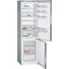 Siemens KG39EALCA iQ500 Freistehender Kühl-Gefrierschrank 201 cm Höhe Energieeffizienzklasse C Silber