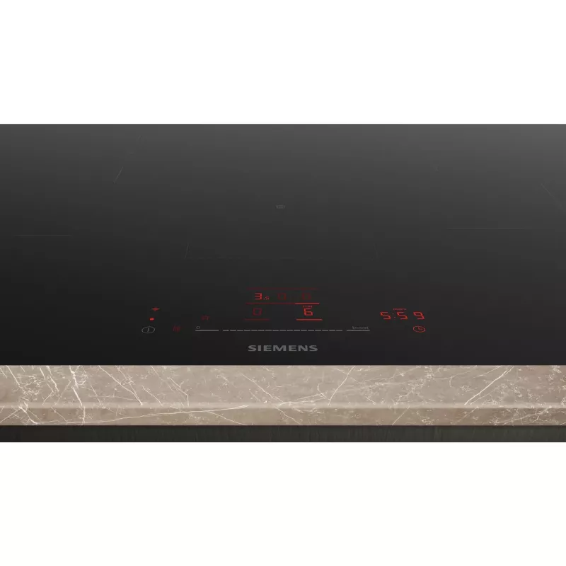Siemens EH801HFB1E iQ300 Induktionskochfeld 80 cm Schwarz, Flächenbündig (Integriert)